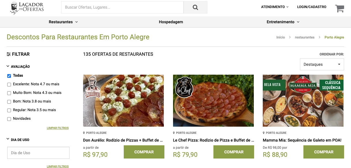 5 dicas para utilizar o Laçador de Ofertas e economizar em Porto Alegre